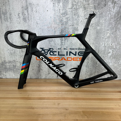 New! Colnago Y1RS YSBC World Champion Large Carbon Disc Frameset 700c 2635g