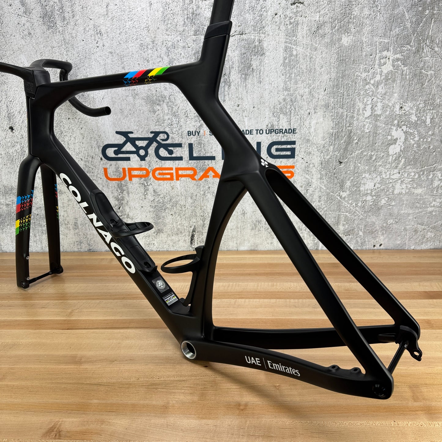 New! Colnago Y1RS YSBC World Champion Large Carbon Disc Frameset 700c 2635g