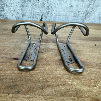 Pair Moots Titanium Bike Water Bottle Cages 64g