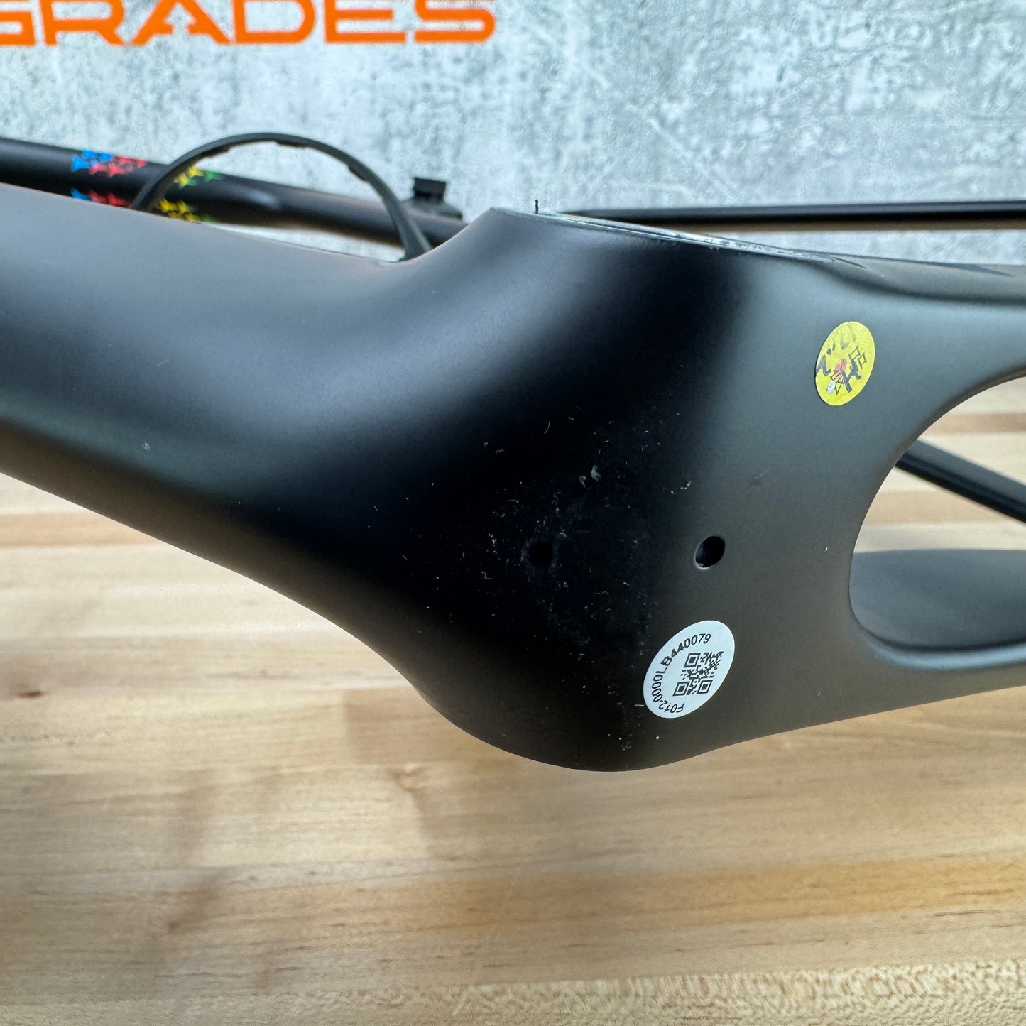New! Colnago Y1RS YSBC World Champion Large Carbon Disc Frameset 700c 2635g