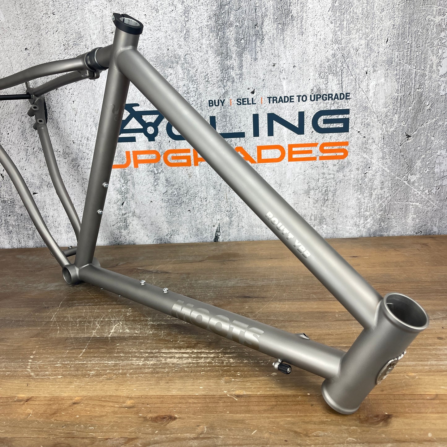 New! 2023 Moots Routt YBB 55cm Disc Brake Titanium Frameset 700c Chris King