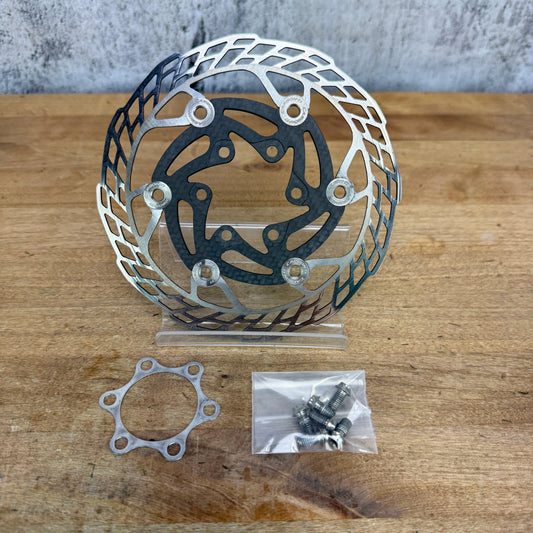 Carbon-Ti X-Rotor Steel Carbon 2 140mm 6 bolt Disc Brake Rotor 65g