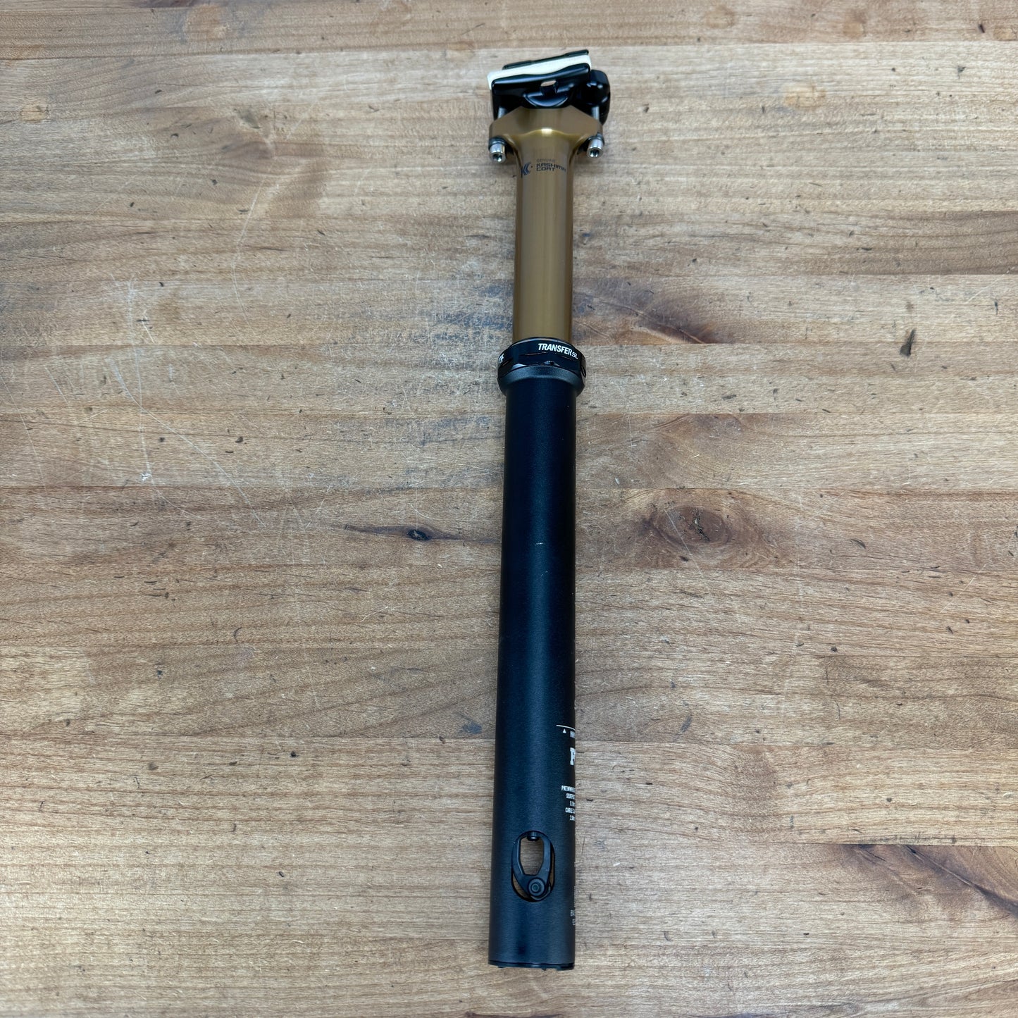 Low Mile! Fox Transfer SL 30.9mm x 100mm Kashima MTB Dropper Seatpost 360g