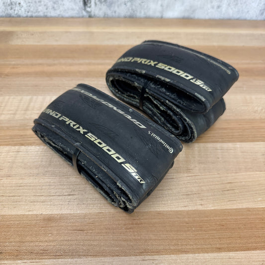Pair Continental Grand Prix 5000 S TR 700c x 28mm Tubeless Bike Tires