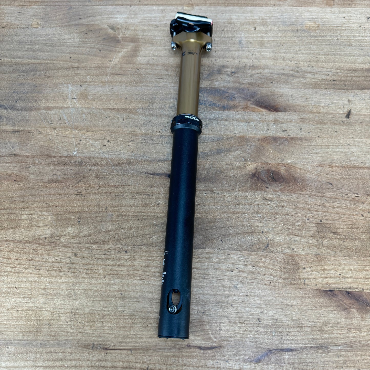 Low Mile! Fox Transfer SL 30.9mm x 100mm Kashima MTB Dropper Seatpost 360g