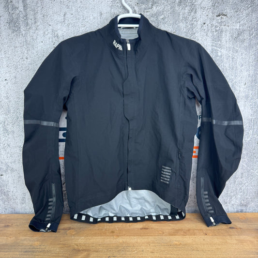 Worn Once! Rapha Pro Team Race Cape Men's Large Black Cycling Rain Jacket