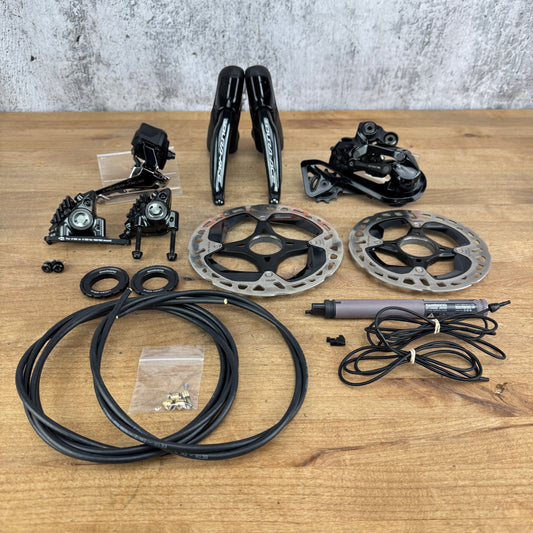Low Mile! Shimano Dura-Ace R9270/R9250 Di2 12-Speed Disc Brake Mini Groupset