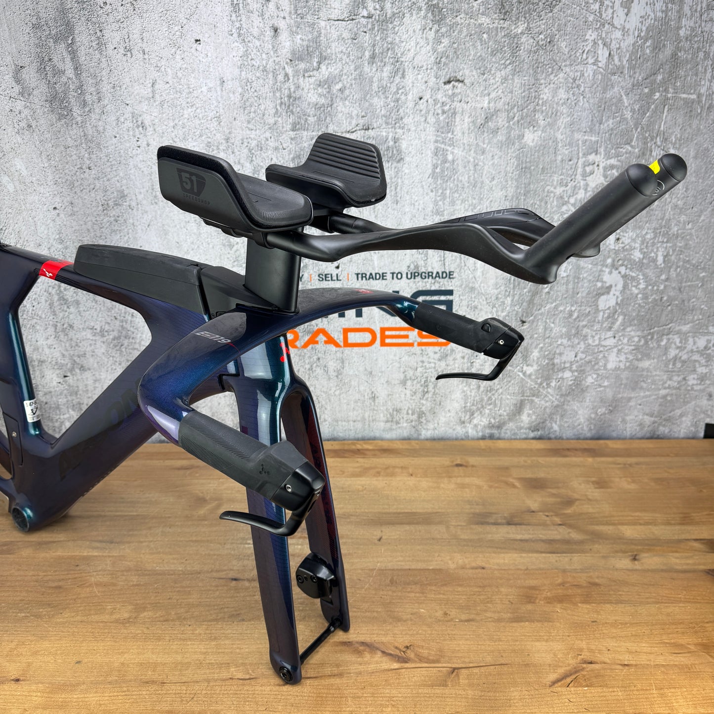 Argon 18 E-119 Tri+ XS Carbon Disc Frameset Module AXS Ready + Brakes TT/Triathlon