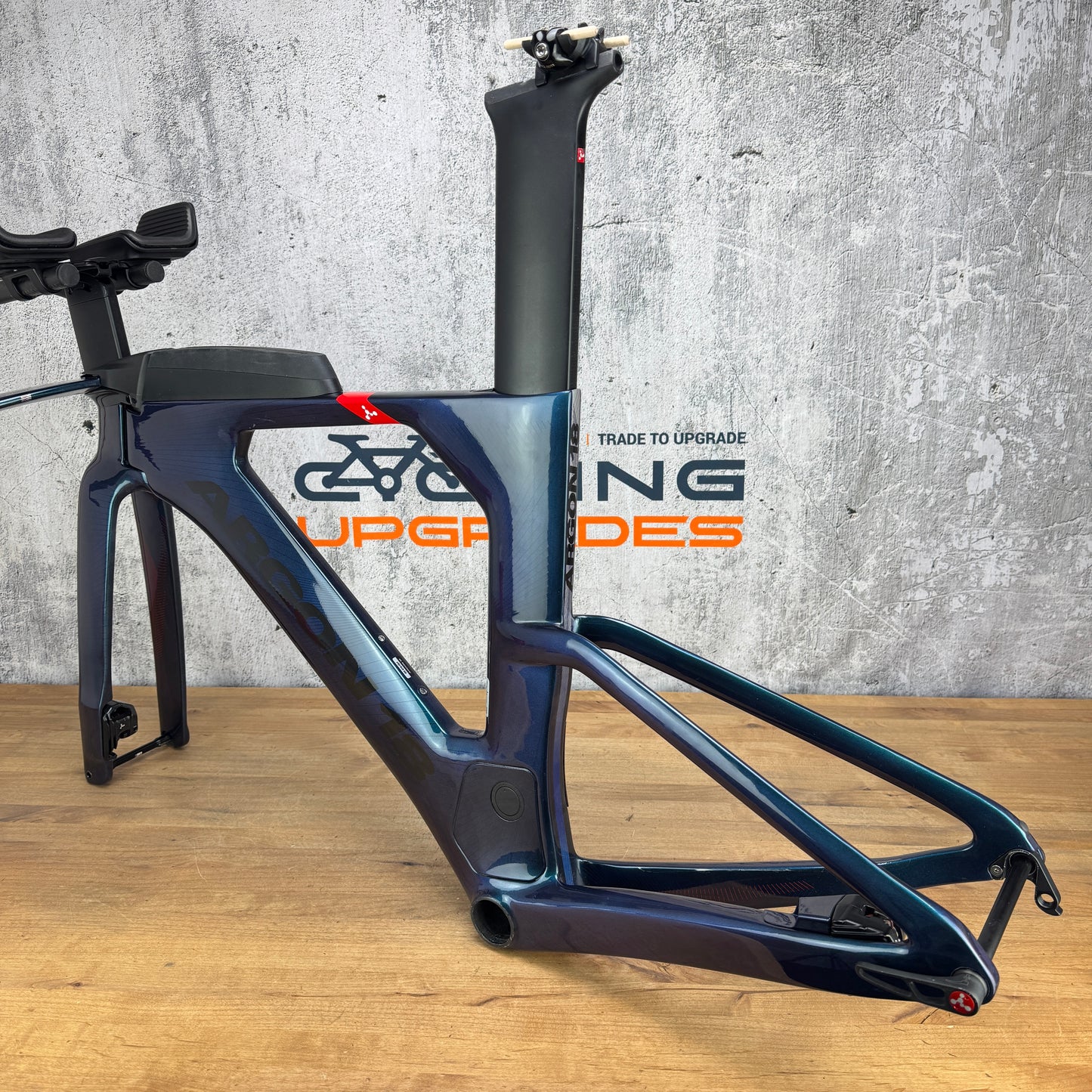 Argon 18 E-119 Tri+ XS Carbon Disc Frameset Module AXS Ready + Brakes TT/Triathlon