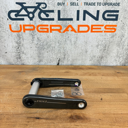 New! 2024 SRAM Red AXS E1 170mm DUB Carbon Crankset Crank Arms 320g