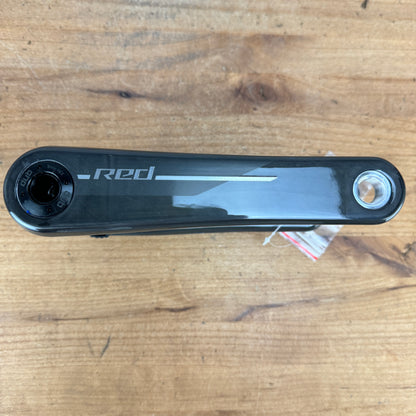New! 2024 SRAM Red AXS E1 170mm DUB Carbon Crankset Crank Arms 320g