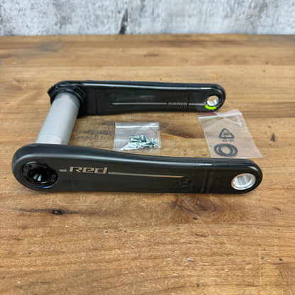 New! 2024 SRAM Red AXS E1 172.5mm DUB Carbon Crankset Crank Arms 315g