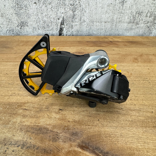 SRAM Red AXS eTap D1 Electronic 33t 12-Spd Rear Derailleur + Batter & Kogel OSPW