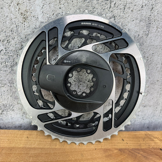 SRAM Red AXS D1 Quarq 48/35t 12-Speed 8-Bolt Power Meter Chainring Set 265g