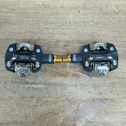 Look X-Track Race Carbon Titanium Clipless Dual-Sided Bike Pedals 299g