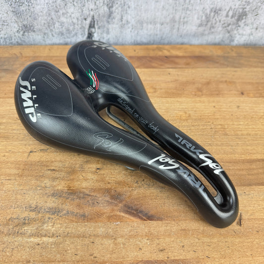 Selle SMP TRK Gel Medium 160mm 7x7mm Steel Rails Bike Saddle 458g