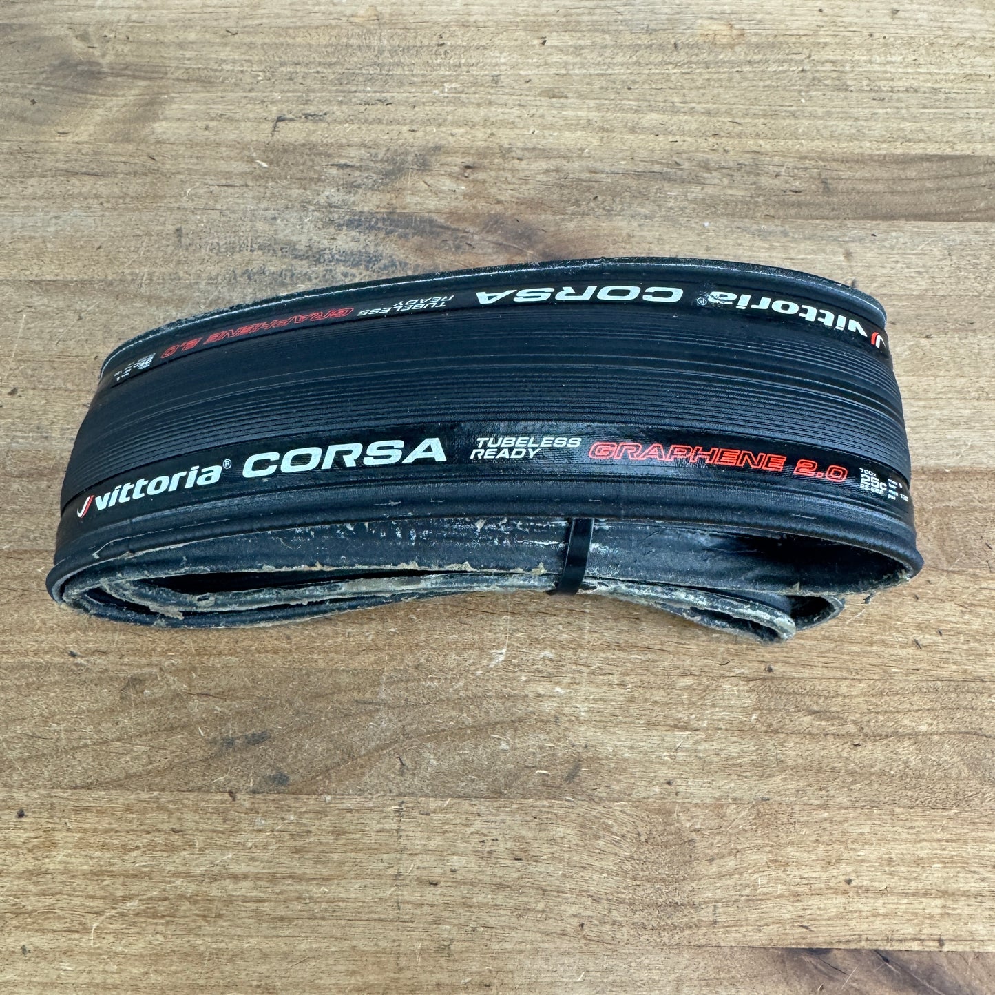 Vittoria Corsa Control 2.0 Graphene Tubeless 700c x 25mm Single Tire