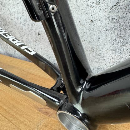 Cannondale 2013 Super X 56cm Rim Brake White/Black CX/Gravel Frameset 1951g