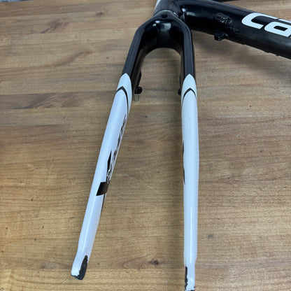 Cannondale 2013 Super X 56cm Rim Brake White/Black CX/Gravel Frameset 1951g