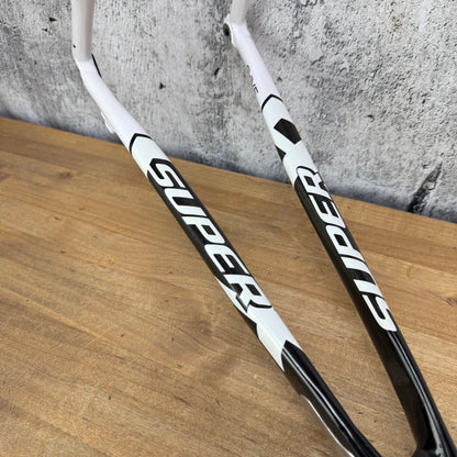 Cannondale 2013 Super X 56cm Rim Brake White/Black CX/Gravel Frameset 1951g