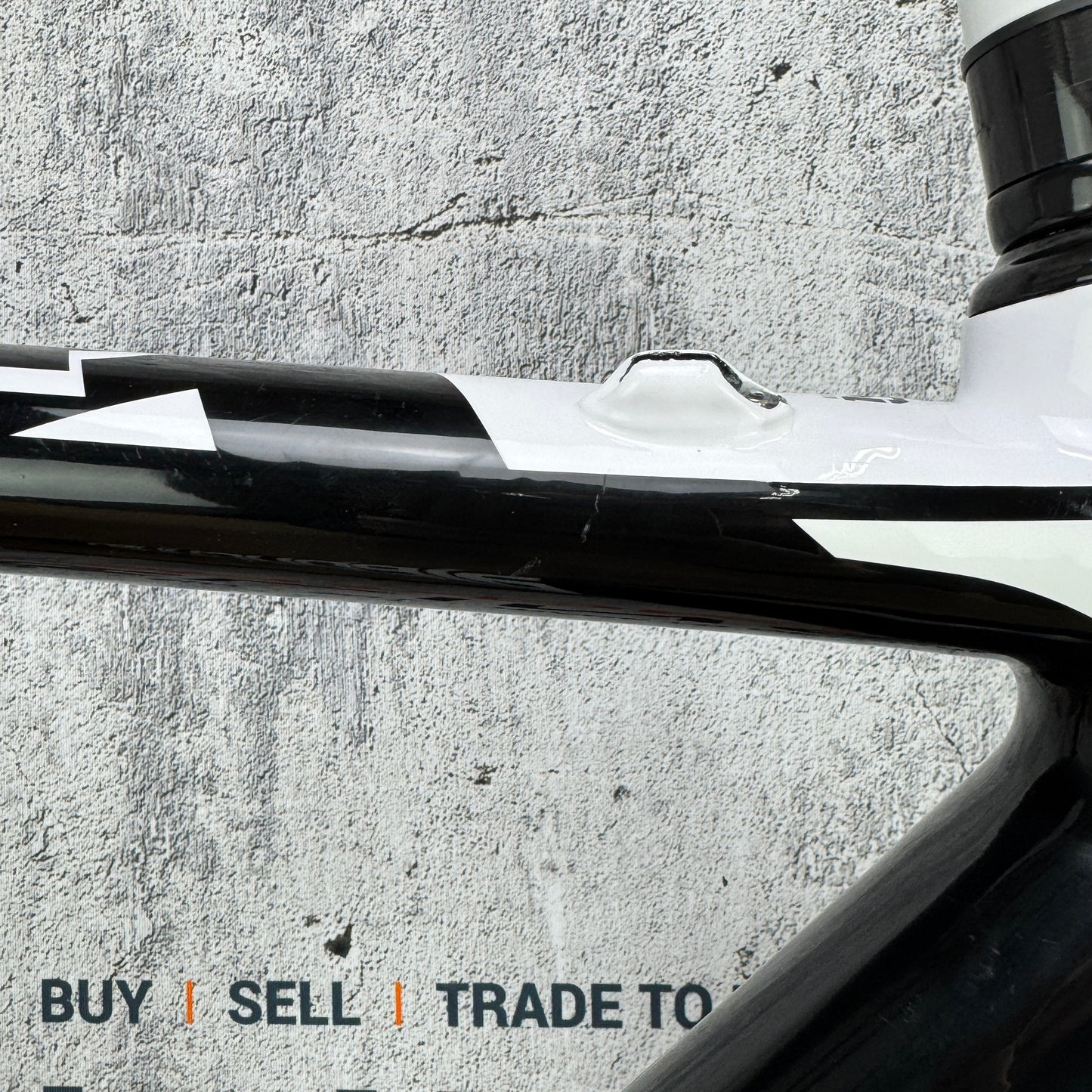 Cannondale 2013 Super X 56cm Rim Brake White/Black CX/Gravel Frameset 1951g