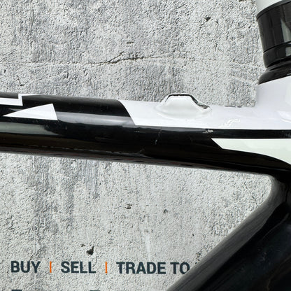 Cannondale 2013 Super X 56cm Rim Brake White/Black CX/Gravel Frameset 1951g