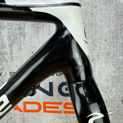 Cannondale 2013 Super X 56cm Rim Brake White/Black CX/Gravel Frameset 1951g