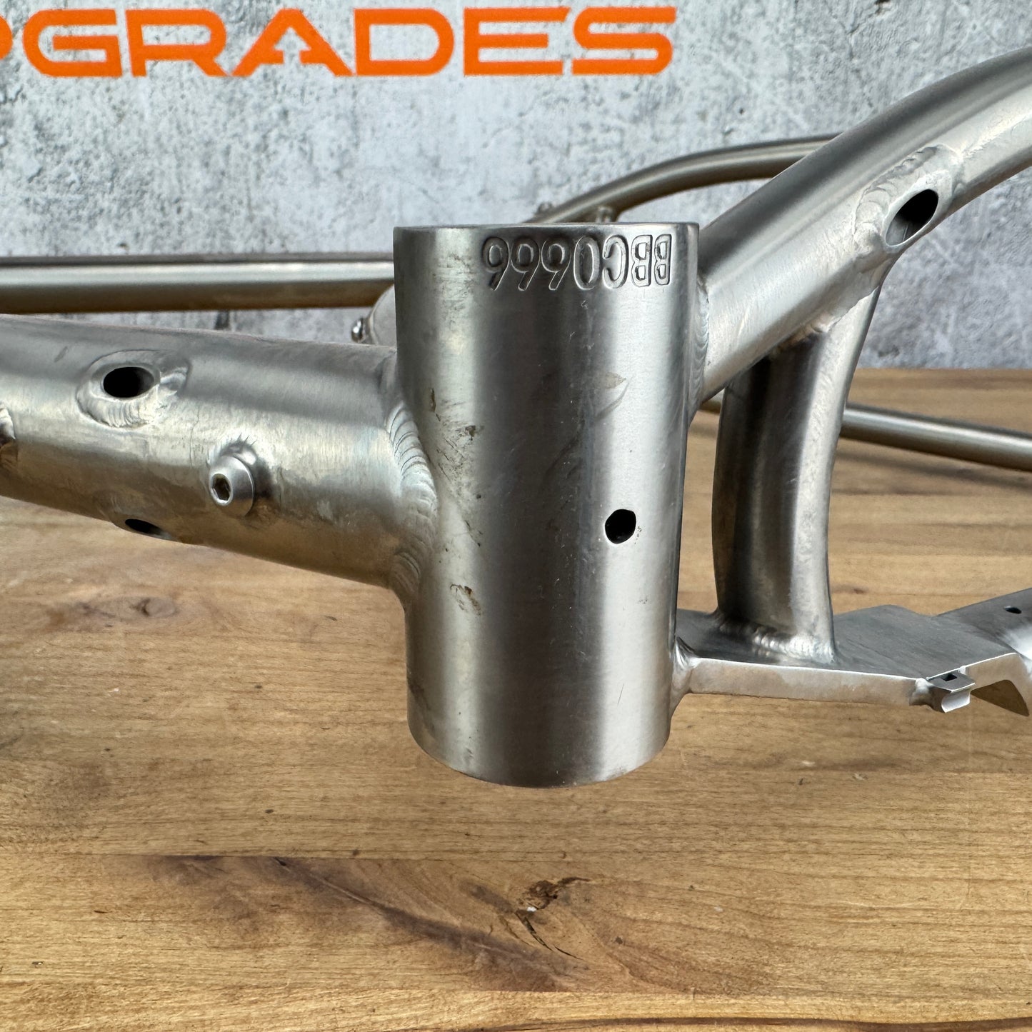 Low Mile! Bearclaw Beaux Jaxon 56cm Titanium Boost Gravel Disc Frameset 29"