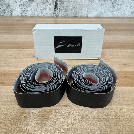 New! Berk Black Textured Handlebar Tape Bar Tape Set