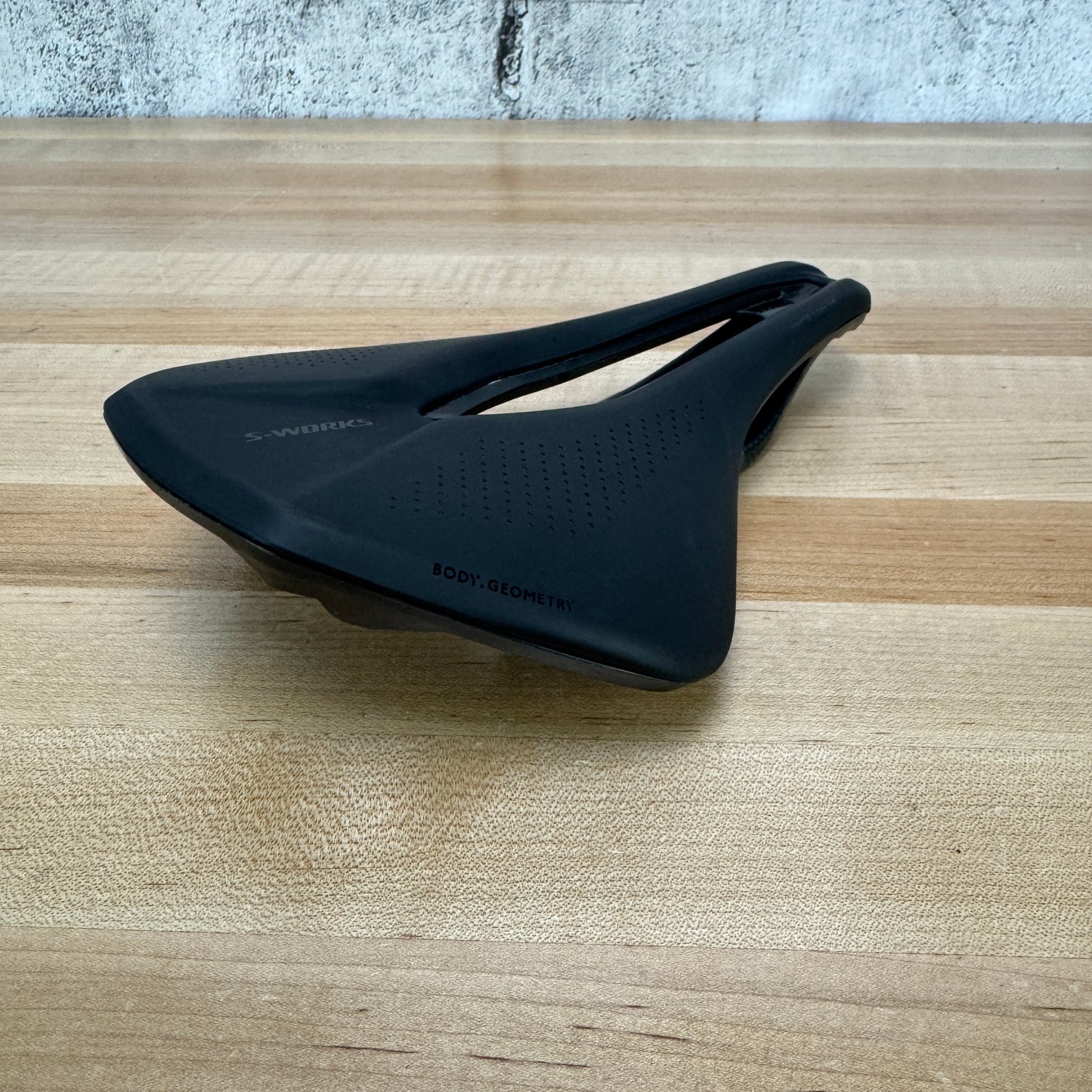 Light Use! Specialized S-Works Power 155mm 7x9mm Carbon Rails Bike Saddle 167g