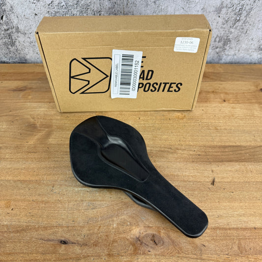 Ridden Once! BikeAhead Hypersaddle Narrow 135mm 7x9mm Carbon Rails Bike Saddle 80g
