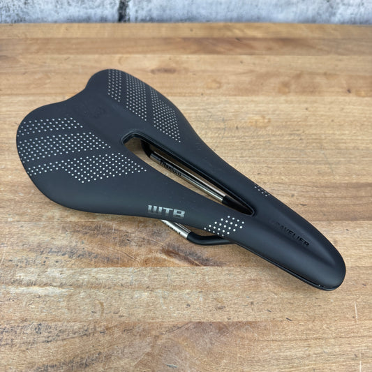 Low Mile! WTB Gravelier 140mm 7x7mm Titanium Rails Bike Saddle 192g