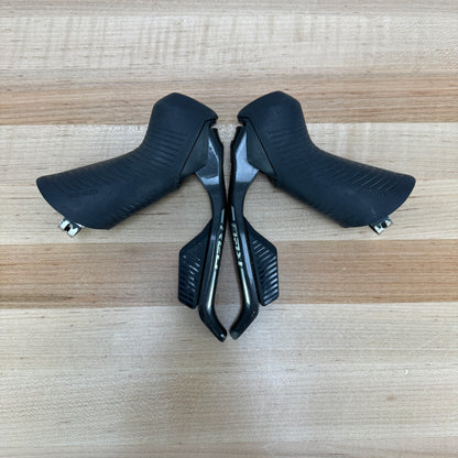 Low Mile! SRAM Red AXS HRD E1 12/13-Speed Electronic Hydraulic Shifters 419g