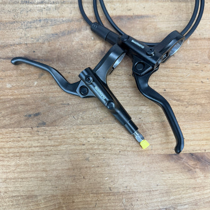 Shimano BL-MT201 Front & Rear Brake Lever &  Hydraulic Disc Brake Calipers