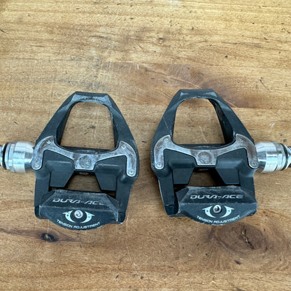 Shimano Dura-Ace PD-9000 Stainless Steel Spindle Carbon Clipless Pedals