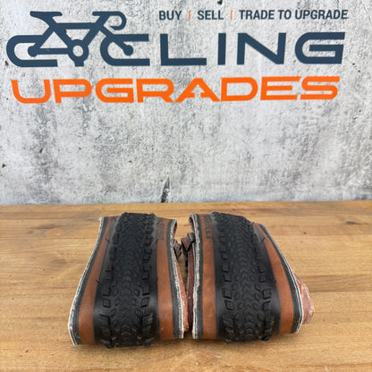 Light Wear! Pirelli Cinturato gravel TLR 700c x 40mm Tubeless Pair Tires 1067g
