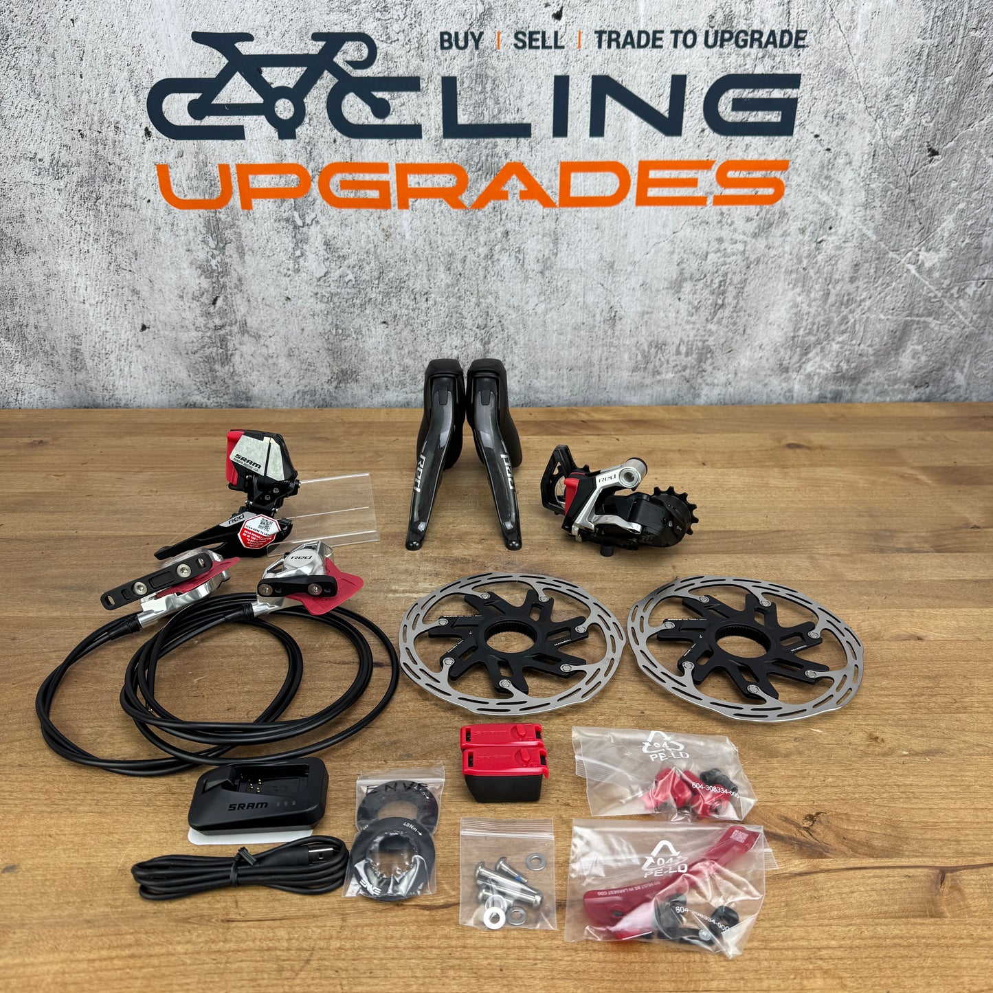 New! SRAM Red eTap AXS E1 Electronic 12-Speed Hydraulic Disc Brake Mini Groupset