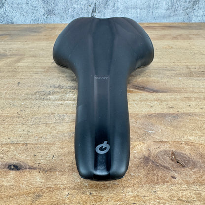 Light Use! Prologo Akero AGX 145mm 7x7mm Steel Rails Black Bike Saddle 278g
