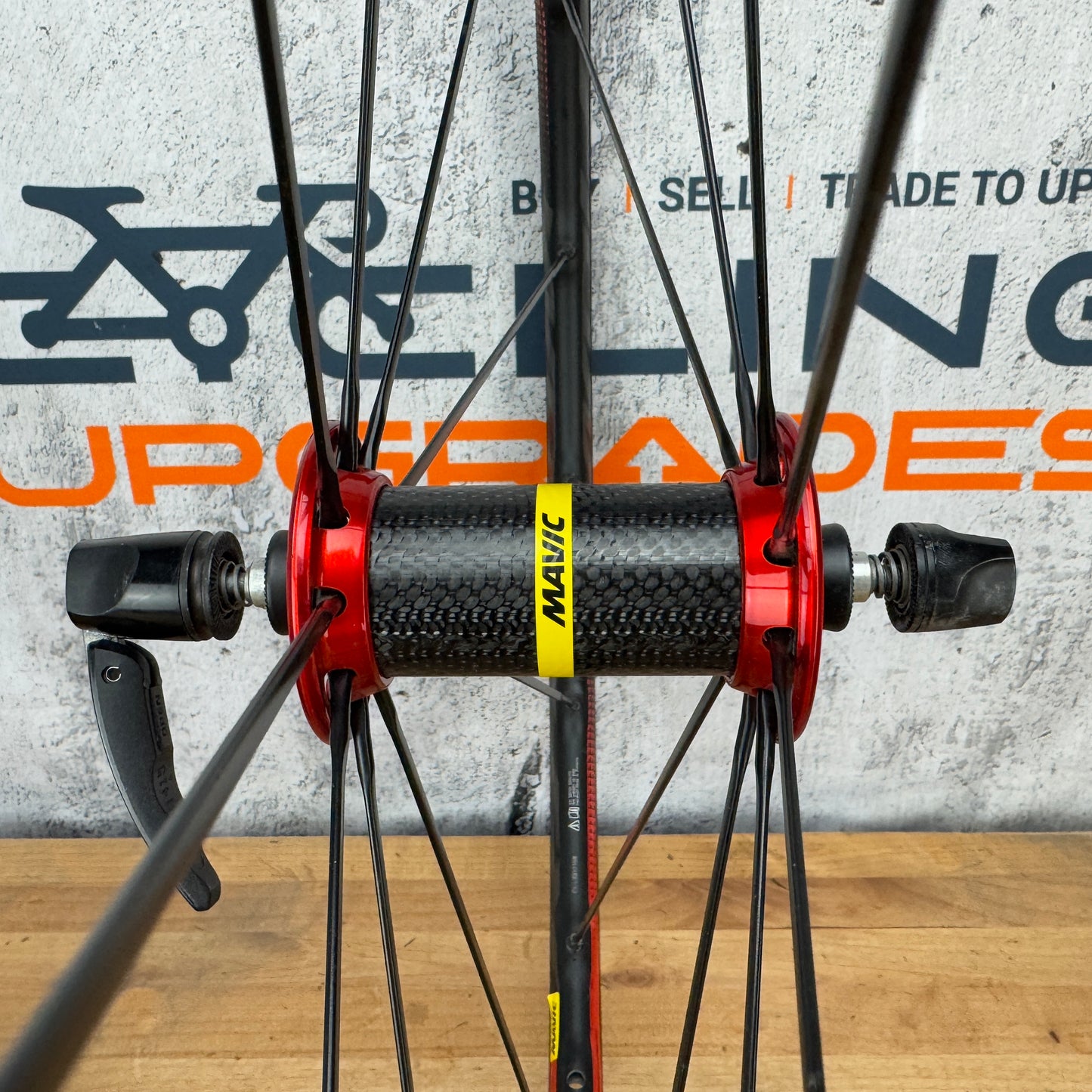 Mavic Ksyrium Pro Limited Edition Red Alloy Clincher Front Wheel 700c Rim Brake