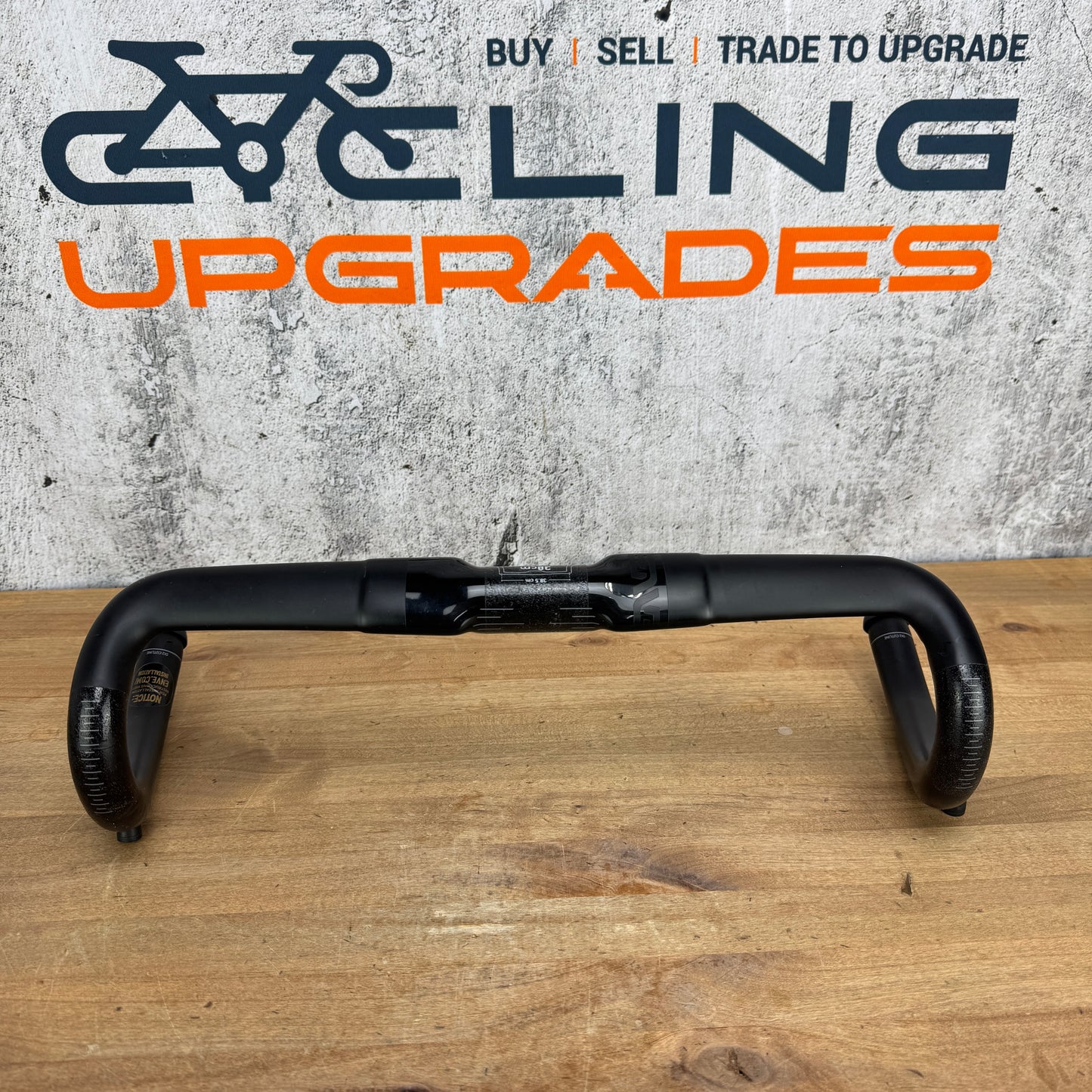 Enve SES AR In-Route 38/43cm 31.8mm 76mm Reach 127mm Drop Flared Handlebar 258g