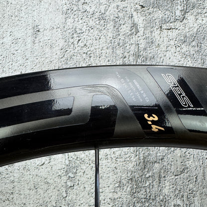 2023 Enve SES 3.4 Enve Carbon Disc Brake Tubeless Hookless Wheelset 700c 1486g