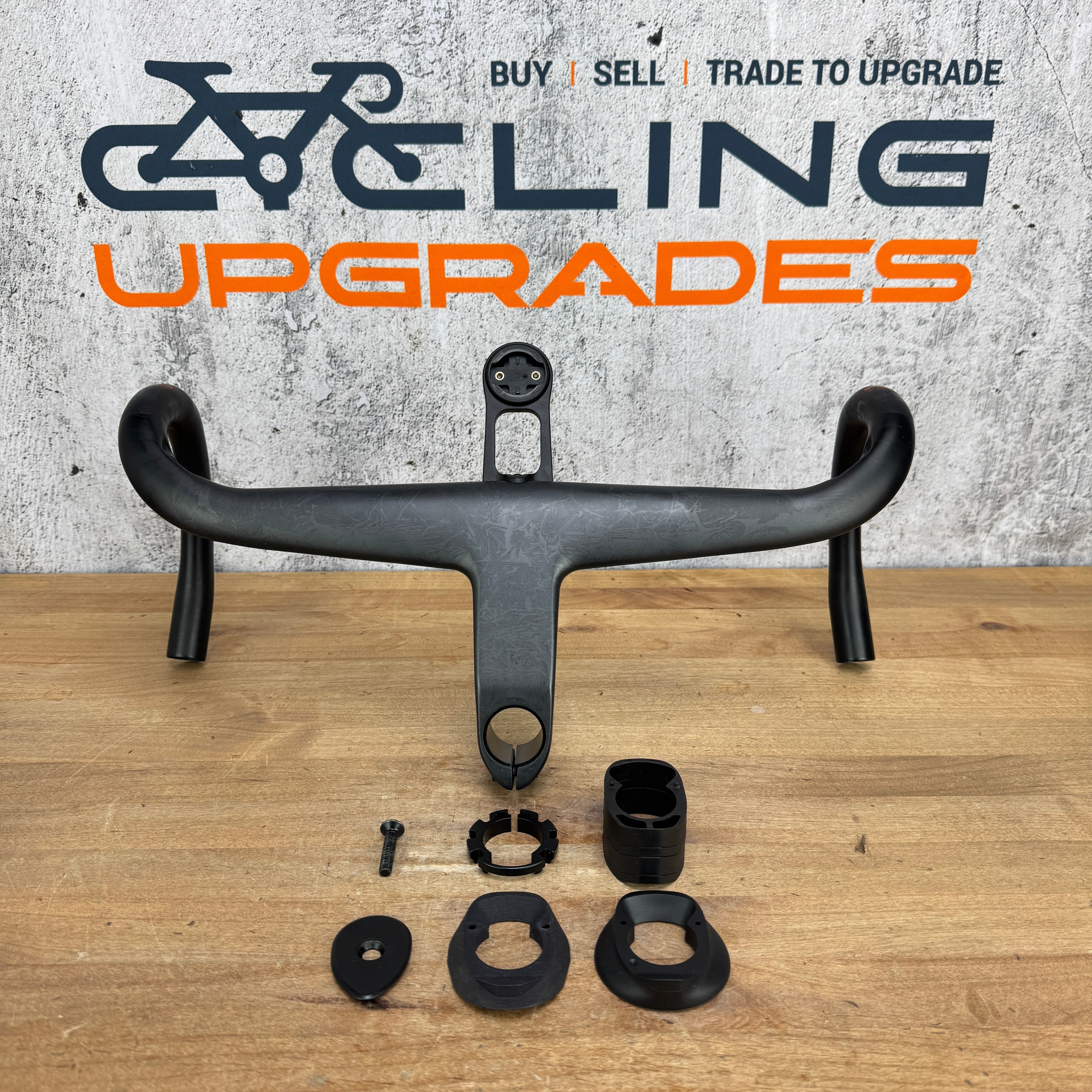 Light Use! Farsports F1X 40cm x 110mm Integrated Handlebar w