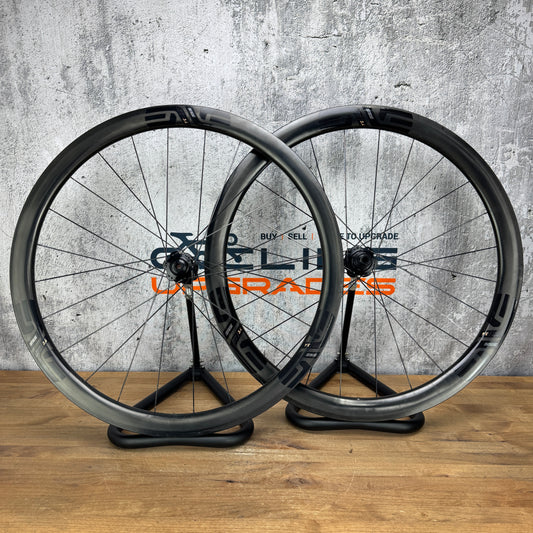 Enve SES 3.4 Carbon Tubeless Hookless Disc Brake Bike Wheelset 700c 1441g