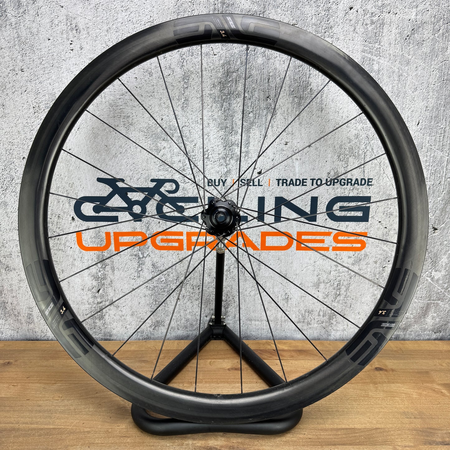 Enve SES 3.4 Carbon Tubeless Hookless Disc Brake Bike Wheelset 700c 1441g