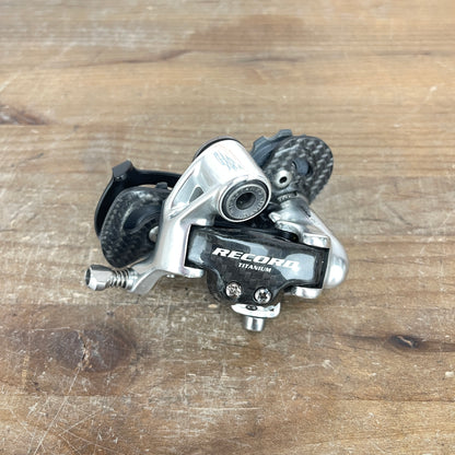 Campagnolo RD4-REXS Record Titanium 10-Speed Road Bike Rear Derailleur 185g