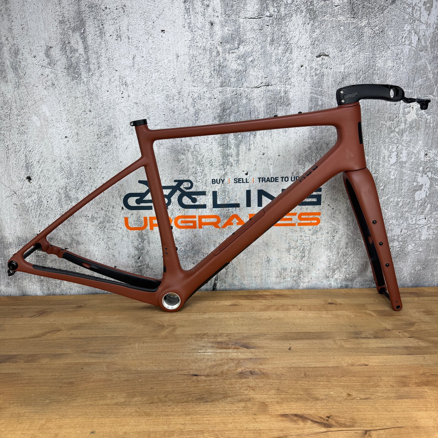 Low Mile! 2024 Enve MOG 56cm Carbon Teracotta UDH Gravel Disc Frameset 700c