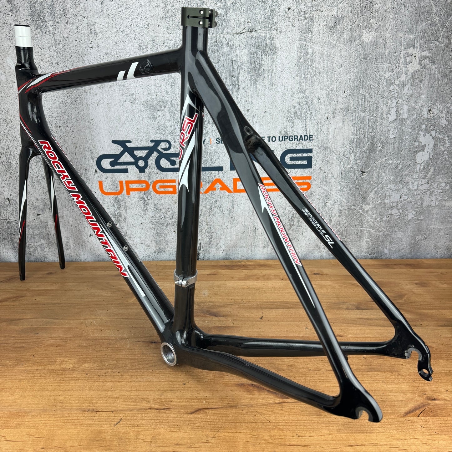 Rocky Mountain 70 RSL Solo 56cm Rim Brake Carbon Frameset 700c 1660g