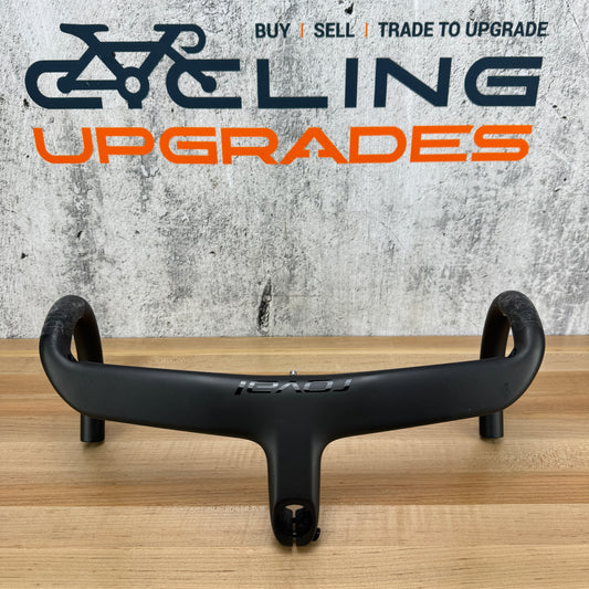 Low Mile! Roval Rapide Cockpit Carbon 40cm x 90mm Integrated Bike Handlebar 314g