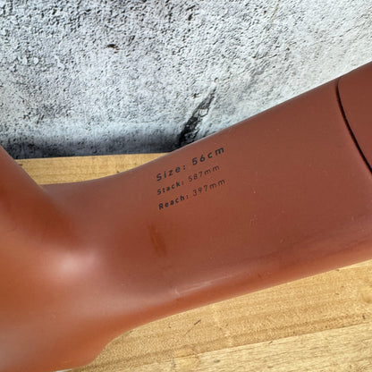 Low Mile! 2024 Enve MOG 56cm Carbon Teracotta UDH Gravel Disc Frameset 700c