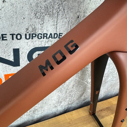 Low Mile! 2024 Enve MOG 56cm Carbon Teracotta UDH Gravel Disc Frameset 700c